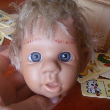 Замена глазок характерным куколкам