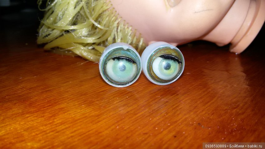 Мамина кукла — Замена глаз и ресниц кукле: ремонт механизма (фото 3)