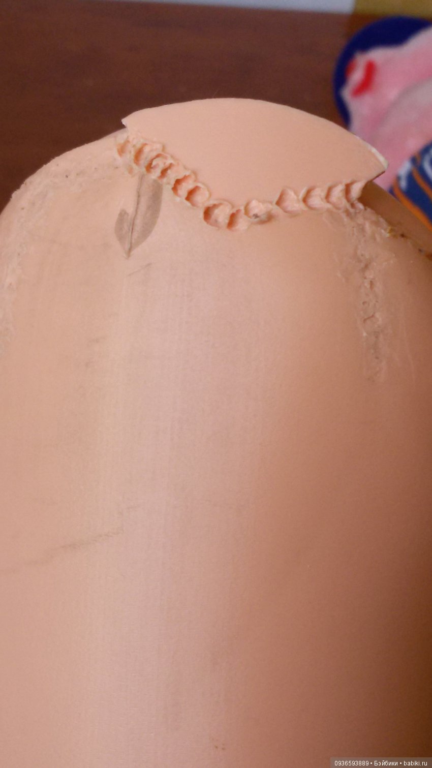 Ремонт ноги куклы — Ремонт и реставрация кукол: тело (фото 8)