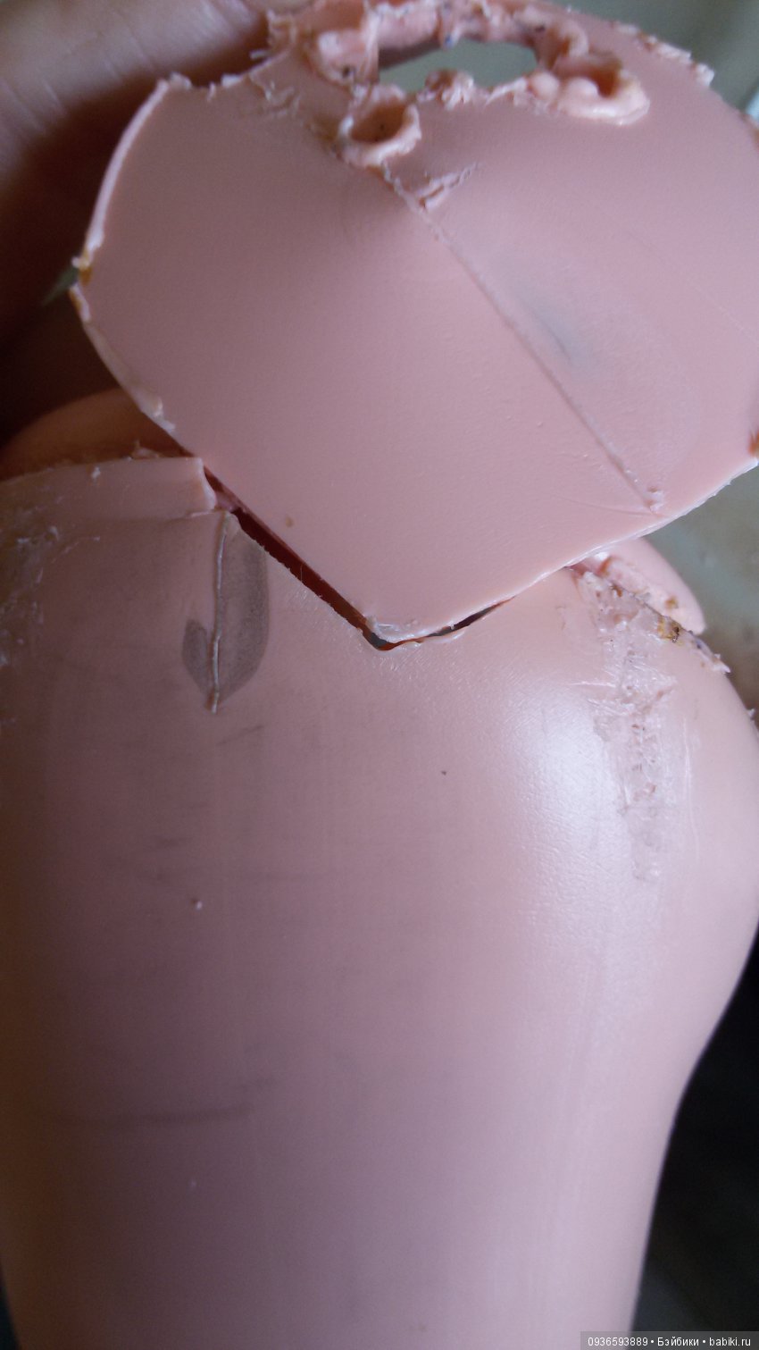 Ремонт ноги куклы — Ремонт и реставрация кукол: тело (фото 7)