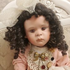 Linda Valentino Michael  кукла фарфоровая коллекционная