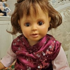 виниловая коллекционная кукла Gerlinde Feser