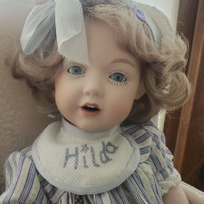 винтажная кукла Хильда