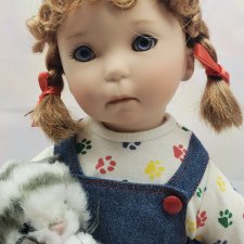 Donna Rubert  кукла фарфоровая