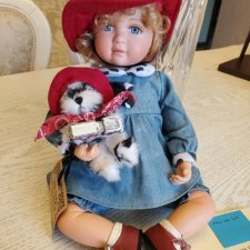 Boyds doll кукла фарфоровая  , виниловая коллекционная