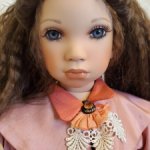 кукла фарфоровая коллекционная от Ruby Doll  R.D.C