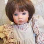 фарфоровая коллекционная кукла