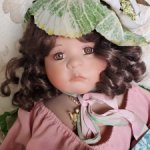 linda Valentino Michael кукла фарфоровая коллекционная