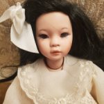 кукла фарфоровая коллекционная лититка от Pauline Bjonness-Jacobsen