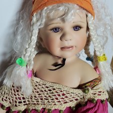 Berdine Creedy фарфоровая коллекционная кукла