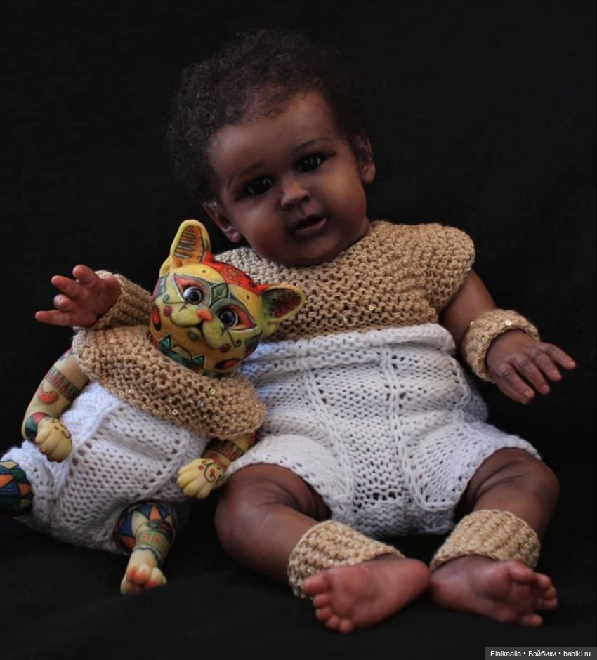 Мои любимые реборнята. Египетский мальчик Амир (фото 2)