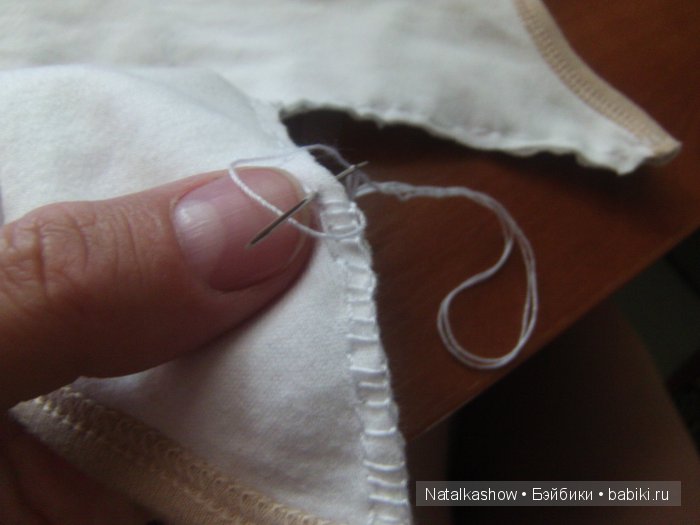 Легким движением руки детский бодик превращается… в элегантный песочник для беби борна (фото 6)