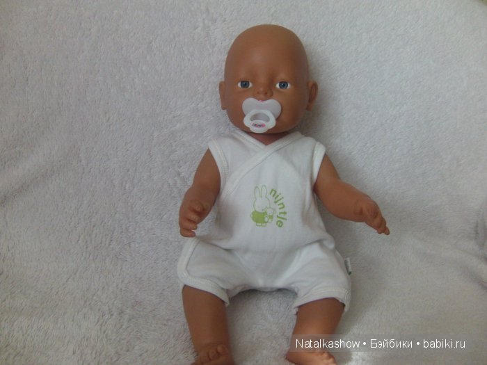 Легким движением руки детский бодик превращается… в элегантный песочник для беби борна