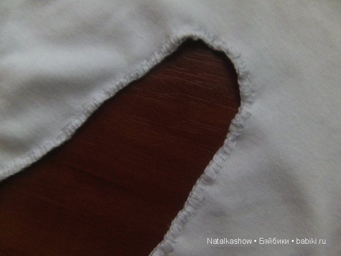 Легким движением руки детский бодик превращается… в элегантный песочник для беби борна (фото 7)