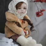 Василиса - авторская куколка