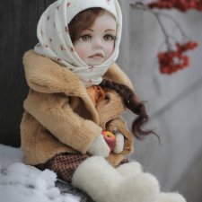Василиса - авторская куколка
