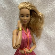 Барби фешенка 44 шарнирная Лея перепрошитая Barbie Барби фешенка 44 шарнирная Лея перепрошитая Barbie