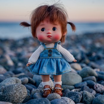 А на море белый песок..