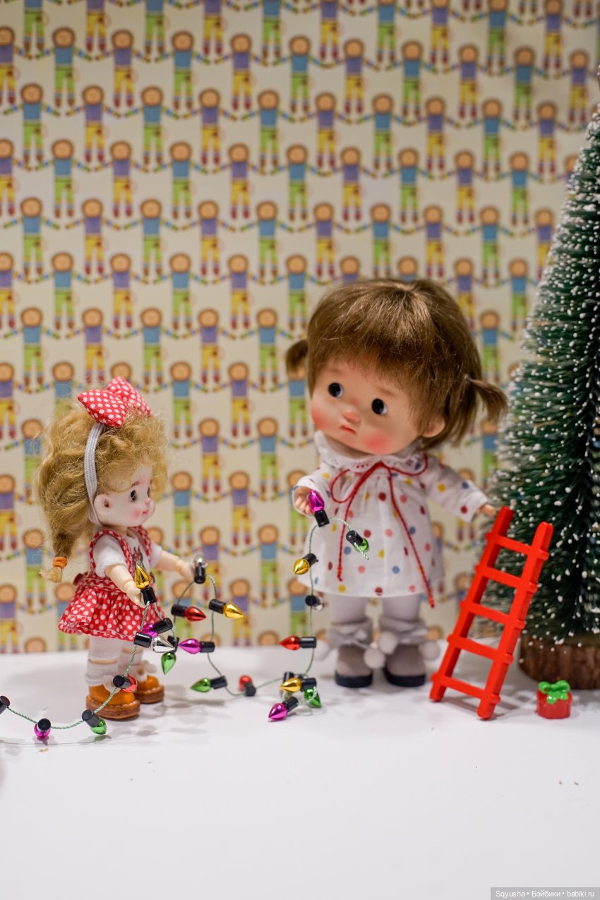 Нарядили ёлочку — Кукольные фотоистории и сериалы: комиксы (фото 3)