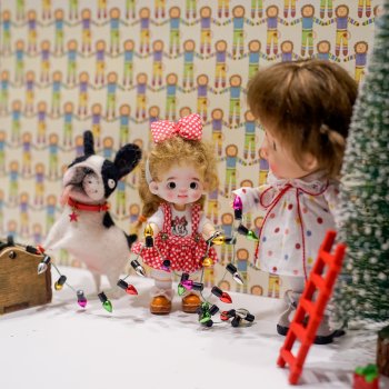 Нарядили ёлочку