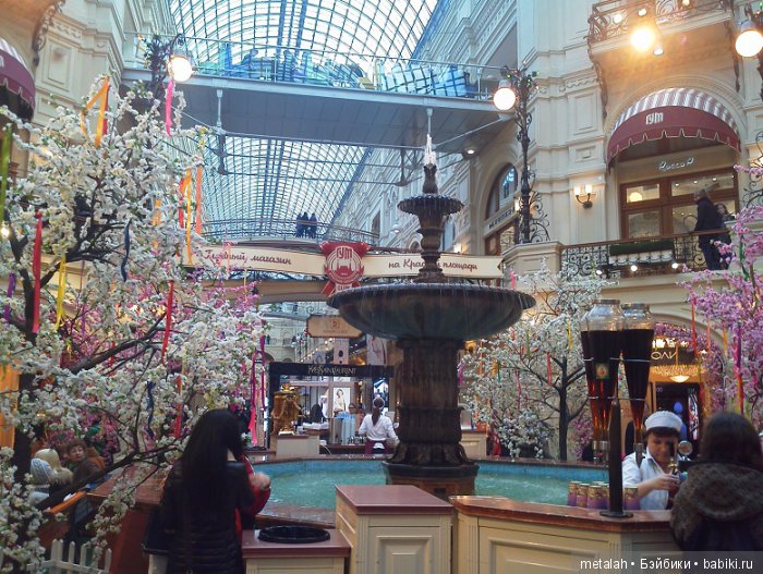 Москва. Весна в ГУМе — Туризм и путешествия: фотоотчеты из поездок (фото 2)