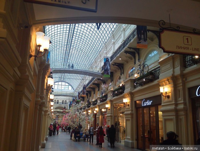 Москва. Весна в ГУМе — Туризм и путешествия: фотоотчеты из поездок (фото 5)