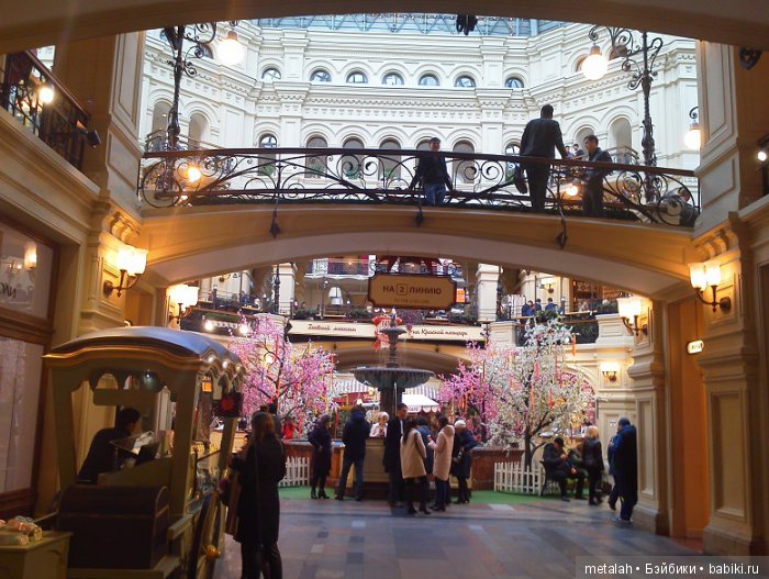 Москва. Весна в ГУМе — Туризм и путешествия: фотоотчеты из поездок (фото 4)