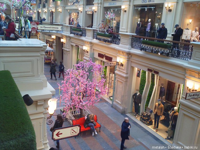 Москва. Весна в ГУМе — Туризм и путешествия: фотоотчеты из поездок (фото 10)