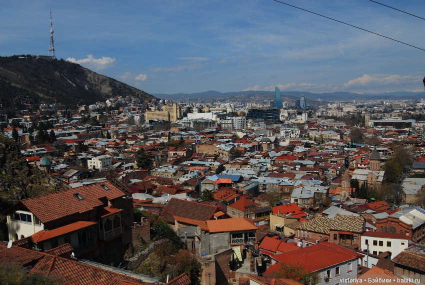 Мэри встречает весну в Грузии. Часть 5 - Тбилиси. Крепость Нарикала (фото 10)