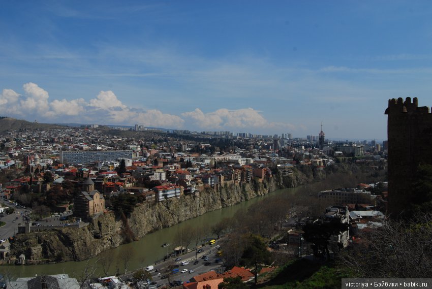 Мэри встречает весну в Грузии. Часть 5 - Тбилиси. Крепость Нарикала