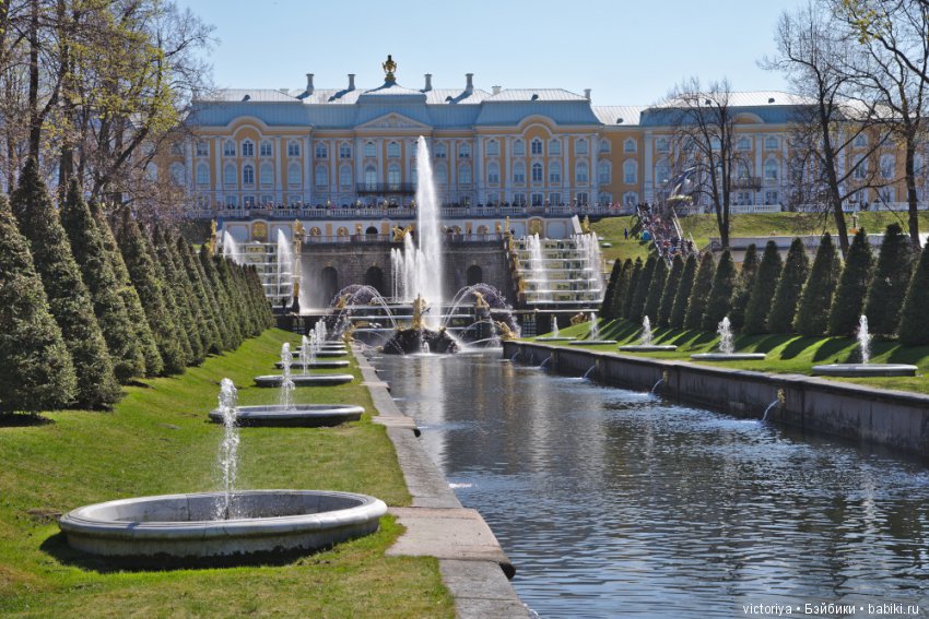 Майские каникулы в Санкт-Петербурге с Клементиной. Петергоф