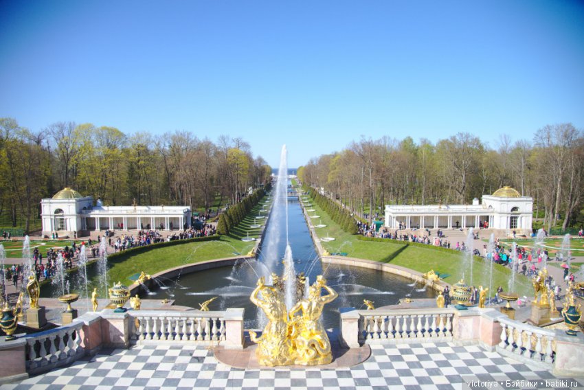 Майские каникулы в Санкт-Петербурге с Клементиной. Петергоф