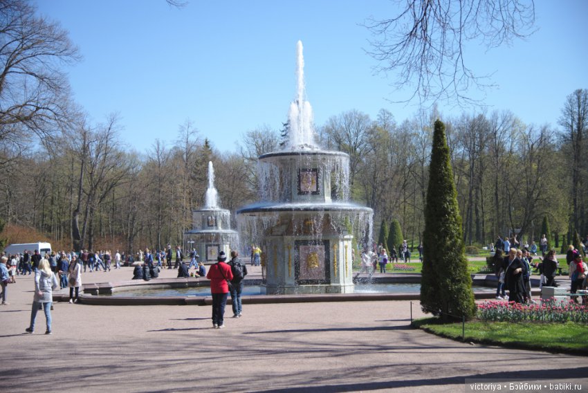 Майские каникулы в Санкт-Петербурге с Клементиной. Петергоф