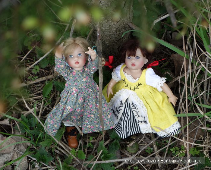 Большая прогулка маленьких девочек