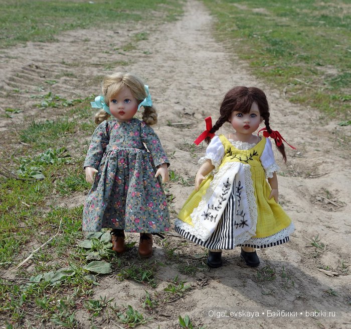 Большая прогулка маленьких девочек