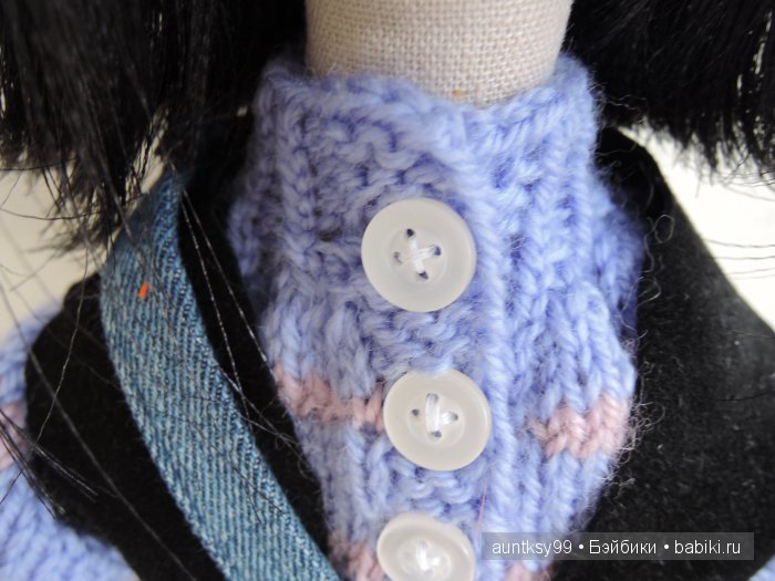 Первые куклы из ткани, вышедшие из моих рук