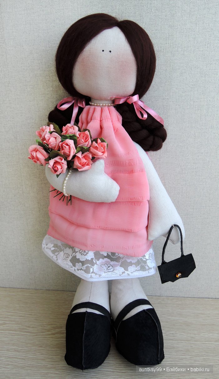 Первые куклы из ткани, вышедшие из моих рук