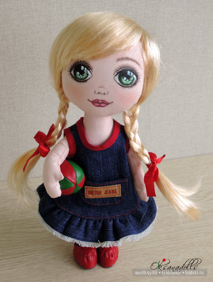 Новый виток в моем творчестве. Текстильные куклы (фото 9)
