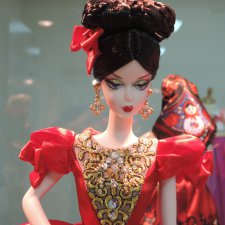 Выставка из частной коллекции Алёшиной Наталии "Куклы мира" в Белгороде