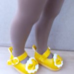 Жёлтые туфли для кукол Паола Рейна