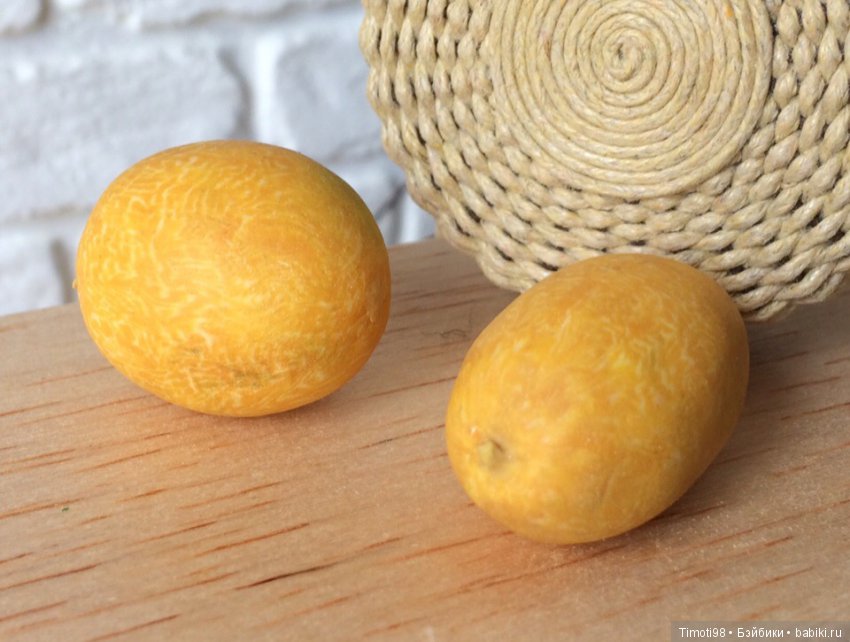 Фруктовый микс — Кукольная миниатюра своими руками: еда (фото 2)