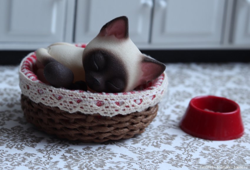 Корзинка — Кукольная миниатюра своими руками: еда (фото 7)