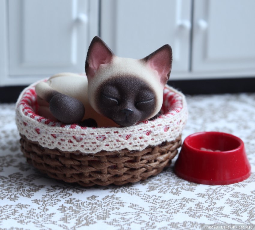 Корзинка — Кукольная миниатюра своими руками: еда (фото 6)