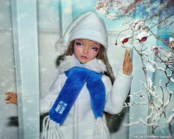 К нам в гости зима заглянула