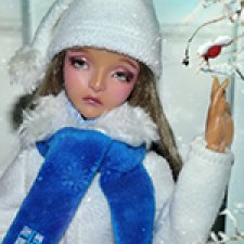 К нам в гости зима заглянула