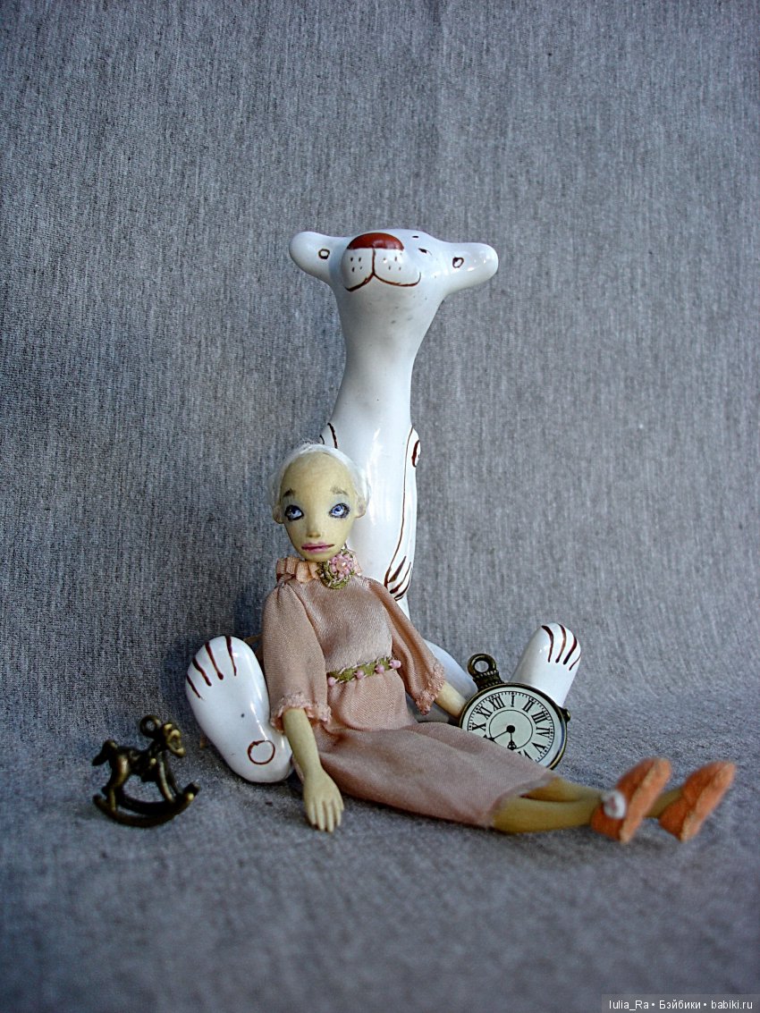Кукольная миниатюра — Авторские миниатюрные куклы: лепка (фото 4)