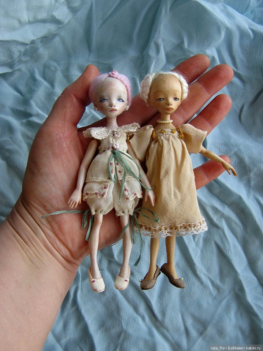 Исследовательская работа «Любимые куклы своими руками»