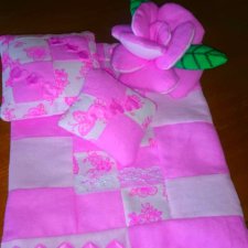 Миниатюра для кукол - Розовая нежность