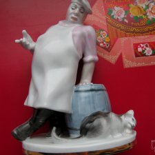 А Васька слушает, да ест