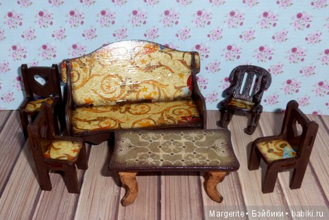 Мои кукломебельные эксперименты или Откушайте чаю, гости дорогие (фото 3)